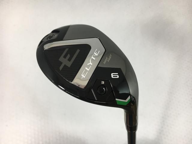 返品OK 【中古ゴルフクラブ】キャロウェイ ELYTE MAX FAST (エリート マックスファスト) ユーティリティ 2025 (日本仕様) LIN-Q GREEN 40 for Callaway 6H