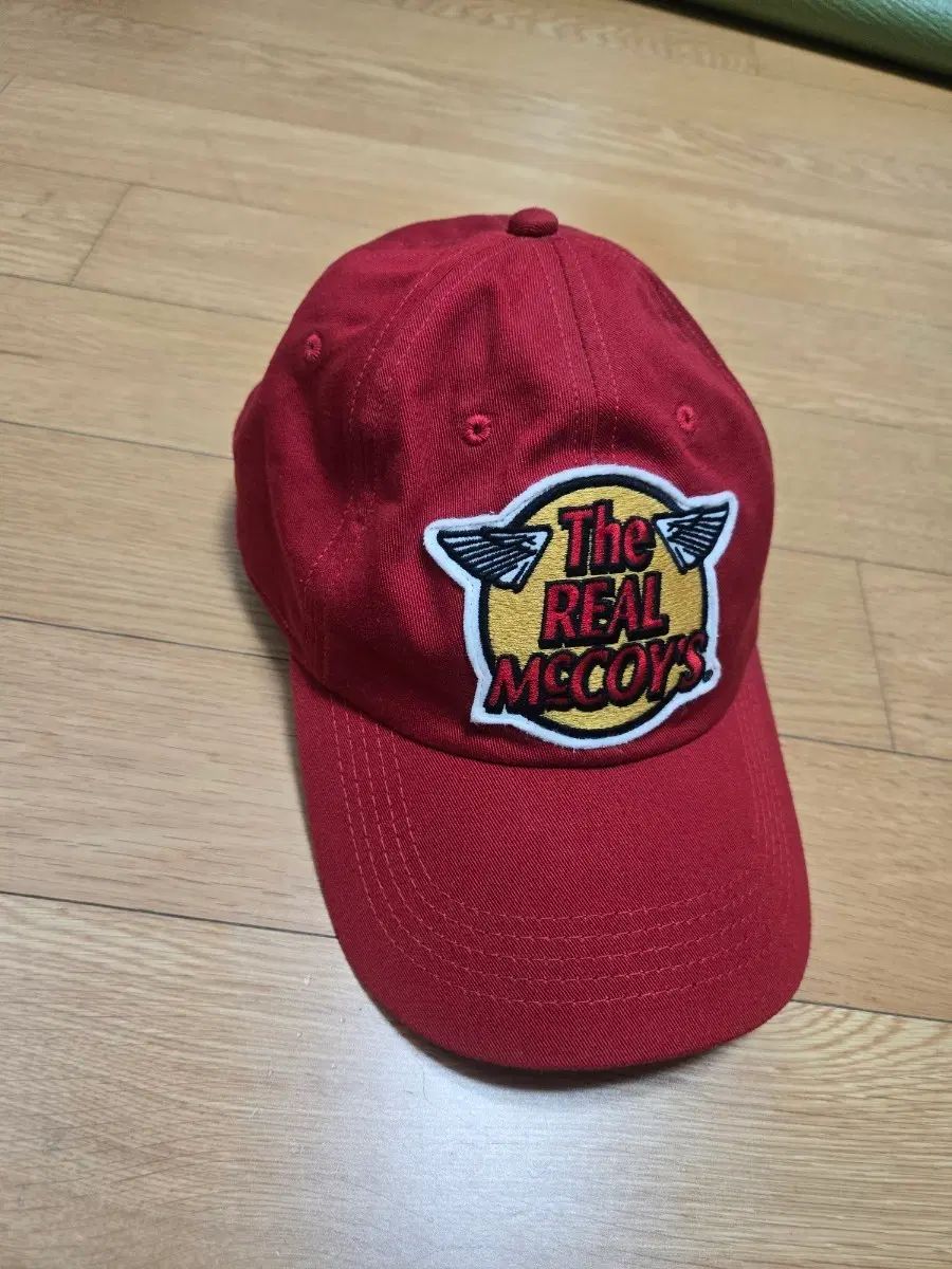 The REAL McCOY’S ザ・リアルマッコイズ ベースボールキャップ レッド
