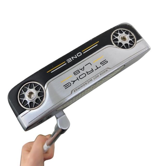 【中古】 オデッセイ STROKE LAB ONE 34インチ パター PT STROKE LAB (フレックスその他) メンズ 男性用 右利き 右用 Cランク ゴルフクラブ