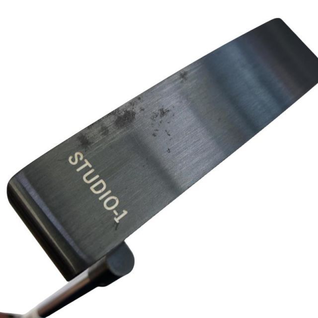 【中古】 MASDA MASDA STUDIO-1(レッドポイント) 34インチ パター PT スチール (フレックスその他) メンズ 男性用 右利き 右用 Cランク ゴルフクラブ