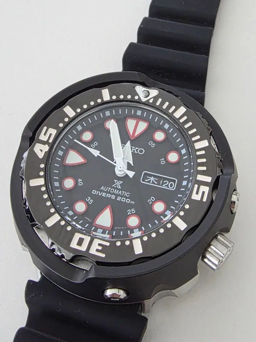 出品 SEIKO セイコー ダイバー チュ-ナ 50周年 SRP655J MOD NH36 オートマチック