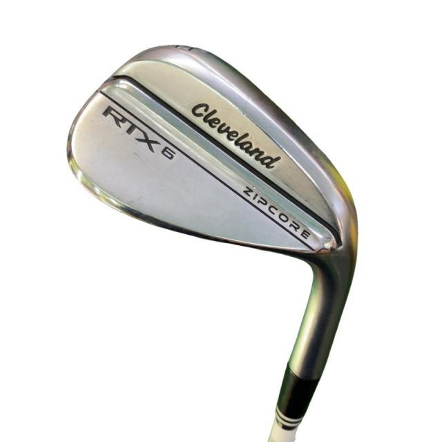 【中古】 クリーブランド Cleveland RTX-6 ZIPCORE ツアーサテン 50°/10° MID ウェッジ WG Dynamic Gold (フレックスS) メンズ 男性用 右利き 右用 Cランク ゴルフクラブ