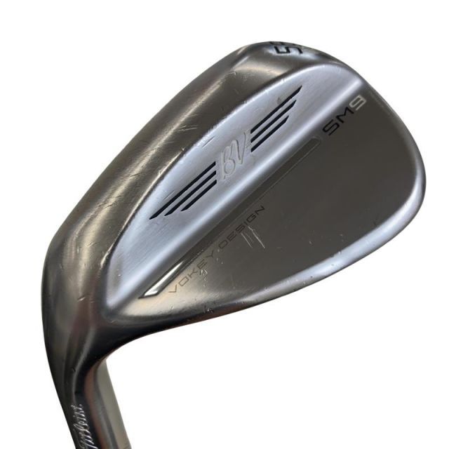 【中古】 タイトリスト VOKEY SPIN MILLED SM9 ツアークロム 56°/12°D レフティ ウェッジ WG リシャフト (フレックスその他) メンズ 男性用 左利き レフティ 左用 Dランク ゴルフクラブ