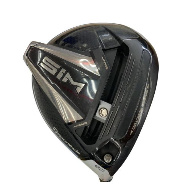 【中古】 テーラーメイド SIM 9° ドライバー DR 純正特注シャフト (フレックスX) メンズ 男性用 右利き 右用 Cランク ゴルフクラブ 16,797円