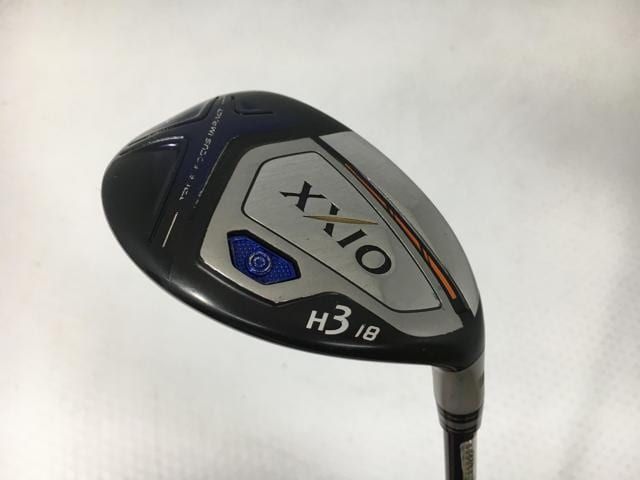 返品OK 【中古ゴルフクラブ】ダンロップ ゼクシオ10 テン (XXIO 10 X) ユーティリティ 2018 (ネイビー) MP1000 H3