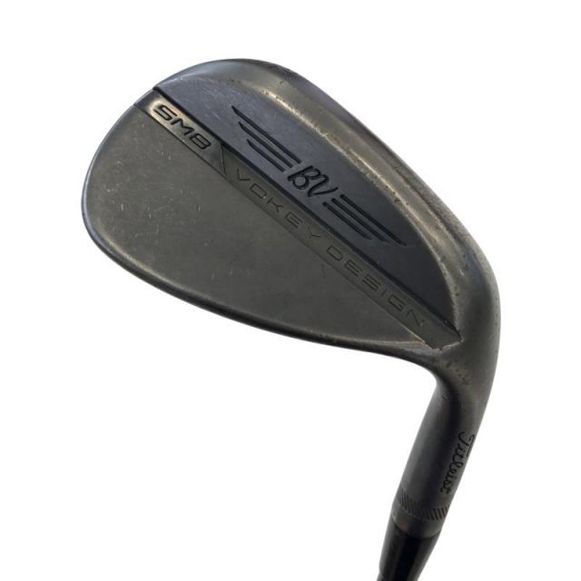 【中古】 タイトリスト VOKEY SPIN MILLED SM8 ジェットブラック 54°/10°S ウェッジ WG 純正特注シャフト (フレックスその他) メンズ 男性用 右利き 右用 Cランク ゴルフクラブ