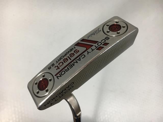 返品OK 【中古ゴルフクラブ】タイトリスト スコッティ・キャメロン セレクト ニューポート2.5 2014 オリジナルスチール パター