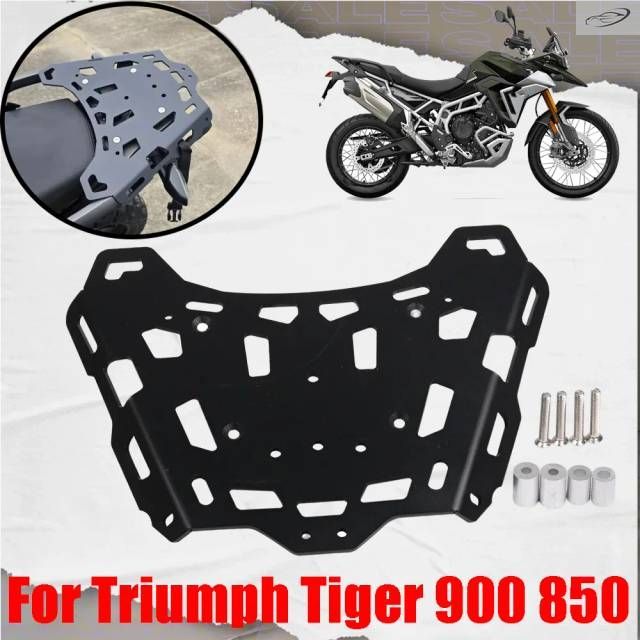 Triumph Tiger 900 Rally Pro GT Pro Tiger 850 Sport用バイク アクセサリーリアラゲ??ッジラックキャリアシェルフテールボックスサポート