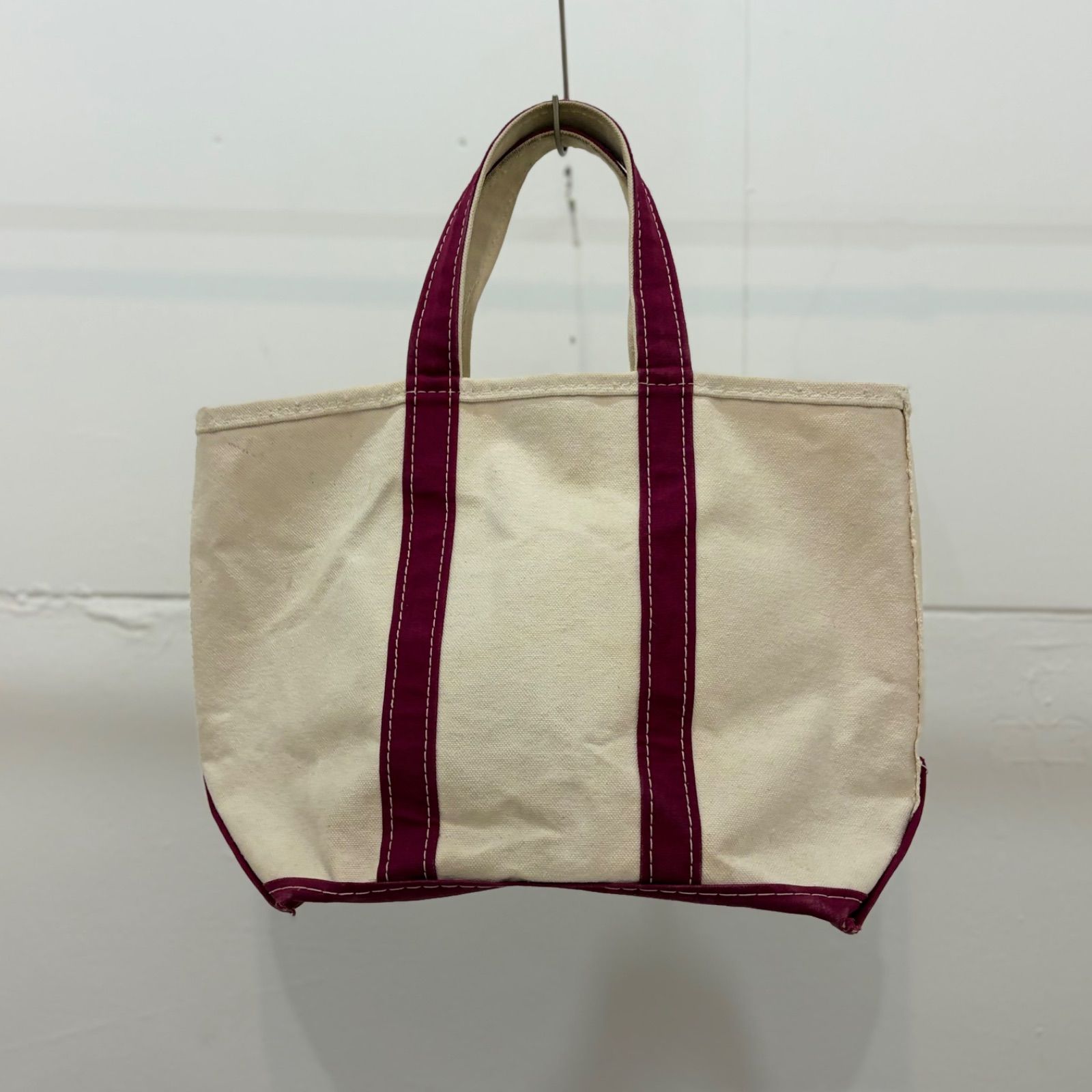 90s L.L.Bean tote bag ジッパー