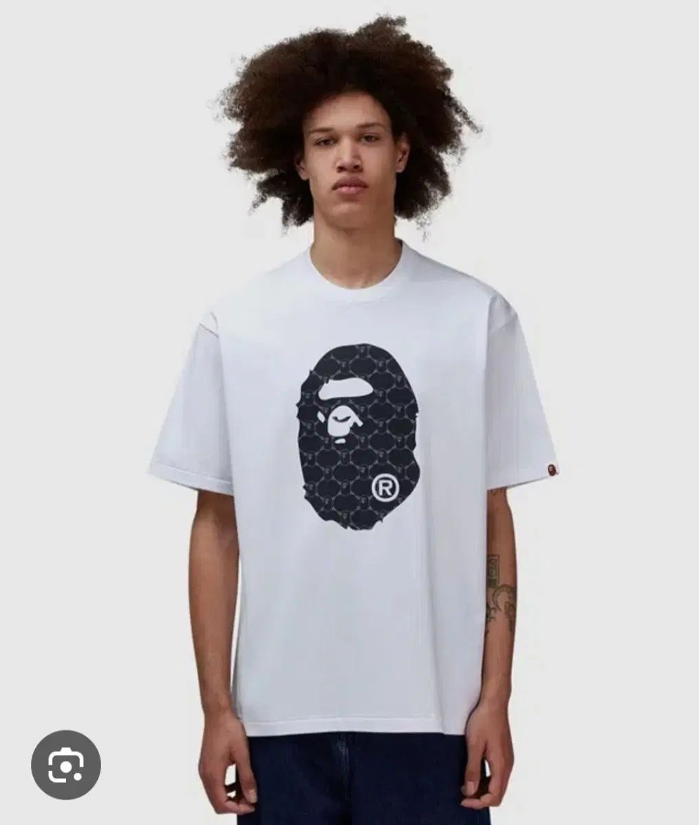 A BATHING APE(BAPE) モノグラム 半袖Tシャツ