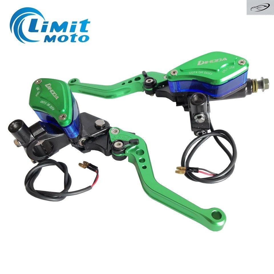 ヤマハ、カワサキ、スズキ、ホンダの22mm 7/8インチハンドルバー用ユニバーサルモーターサイクル油圧クラッチブレーキポンプマスターシリン