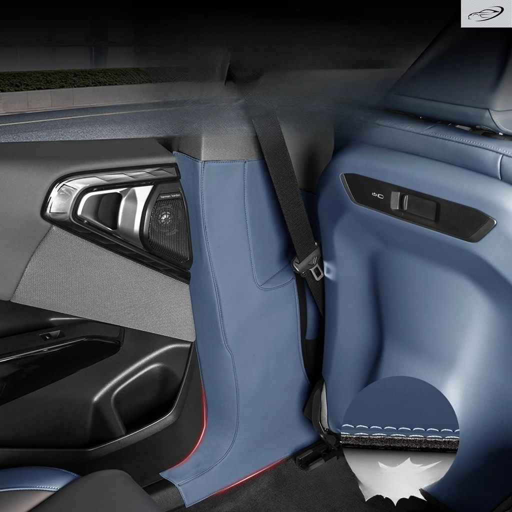 BMW X3 2025 2026 G45用ドアパネル Bピラー キック防止パッド レザー製 防汚保護マット インテリア装飾アクセサリー