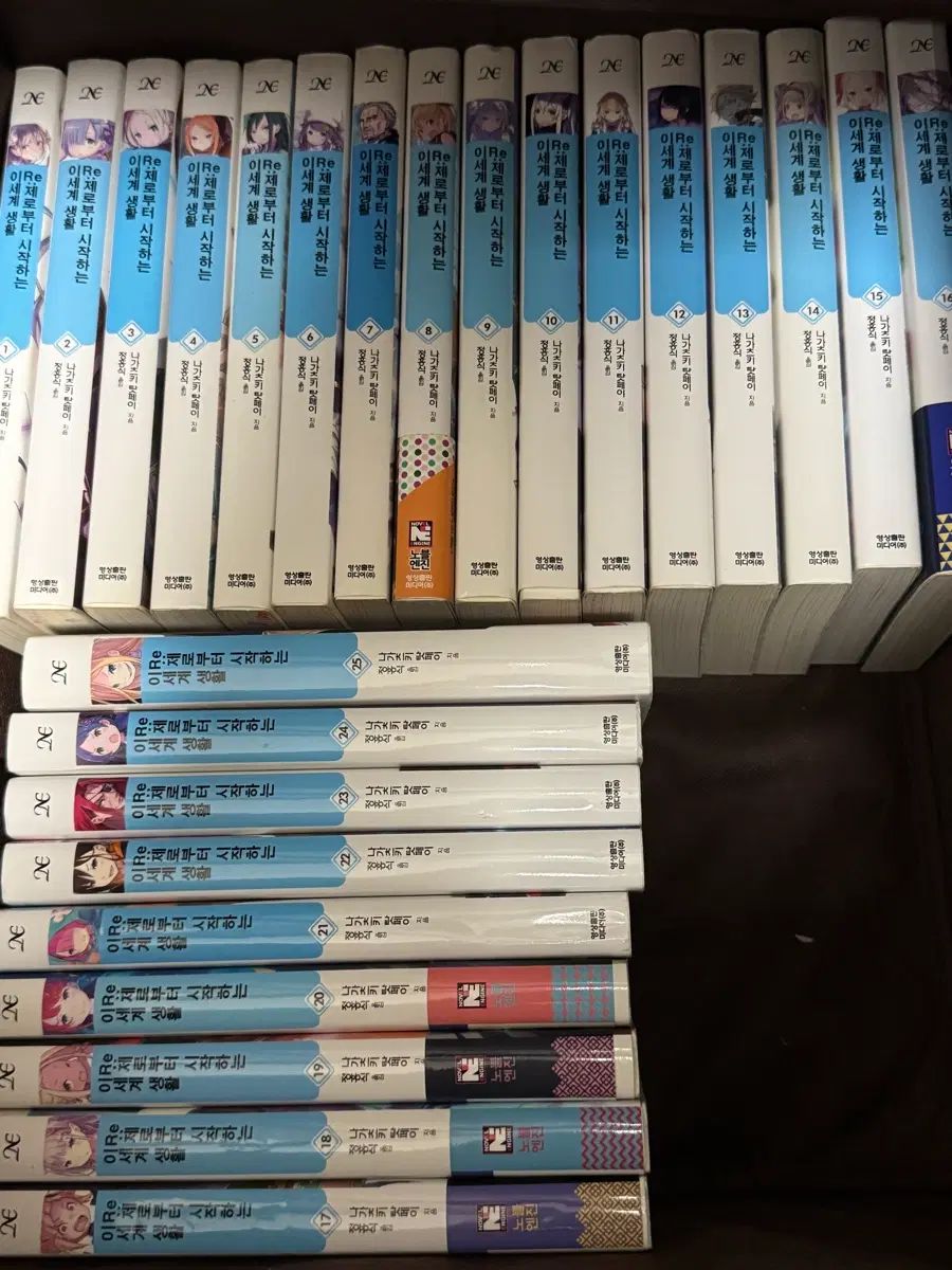 在庫処分) Re:ゼロから始める異世界生活 リーゼロ 1巻 25巻 31巻 ラノベ 出品