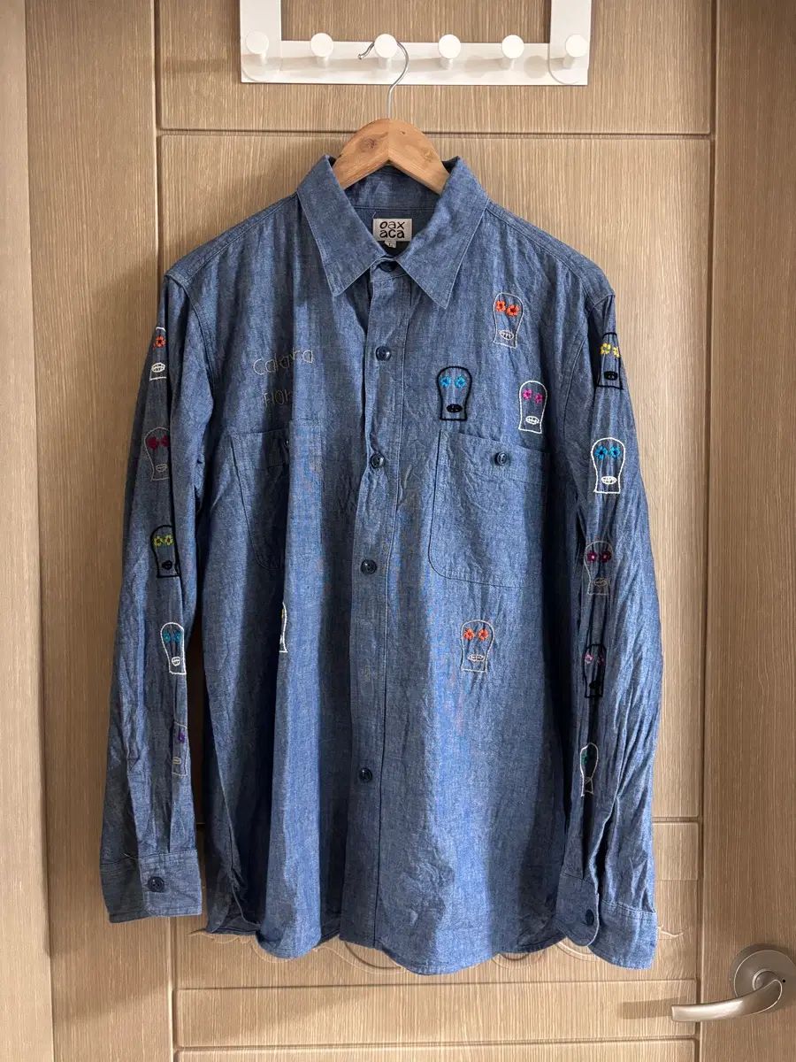 Oaxaca オアハカ 刺繍 シャツ L