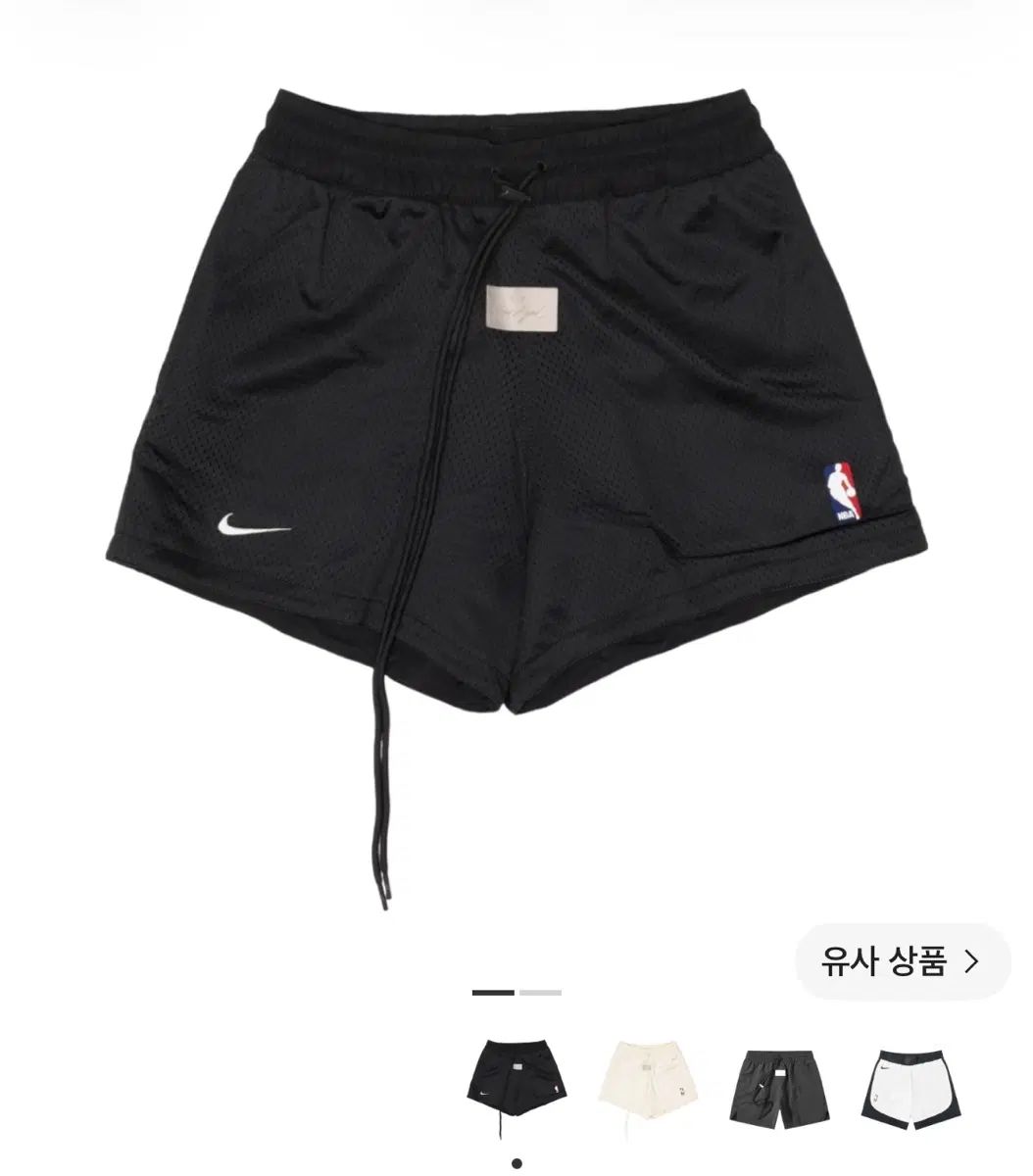 L NIKE FEAR OF GOD バスケットボール ショーツ OFF ノワール