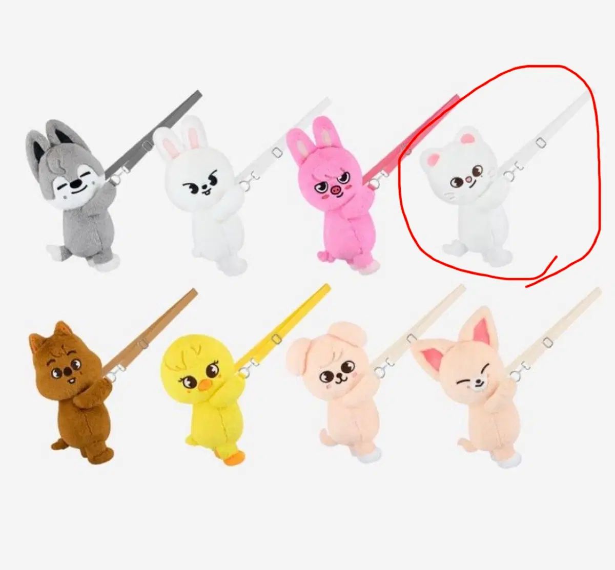 Stray Kids(ストレイキッズ・スキズ・SKZ) スキズ ジニレット ヒョンジン(HYUNJIN) クロス バッグ PLUSHバッグ 10,809円
