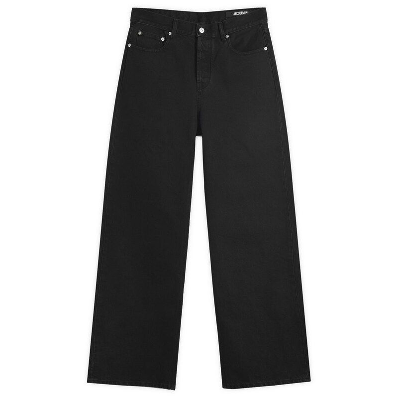 ジャクエムス メンズ ボトムス デニムパンツ ジーンズ Jacquemus Black Denim Jeans Black ブラック