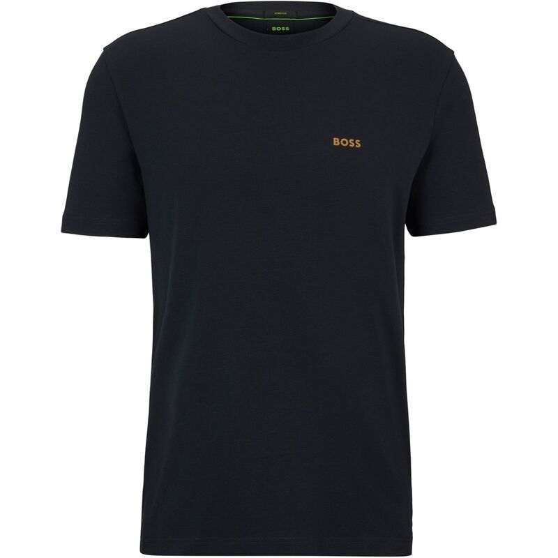 ボス メンズ トップス Tシャツ ロゴ Boss Logo TShirt Dark Blue ブルー