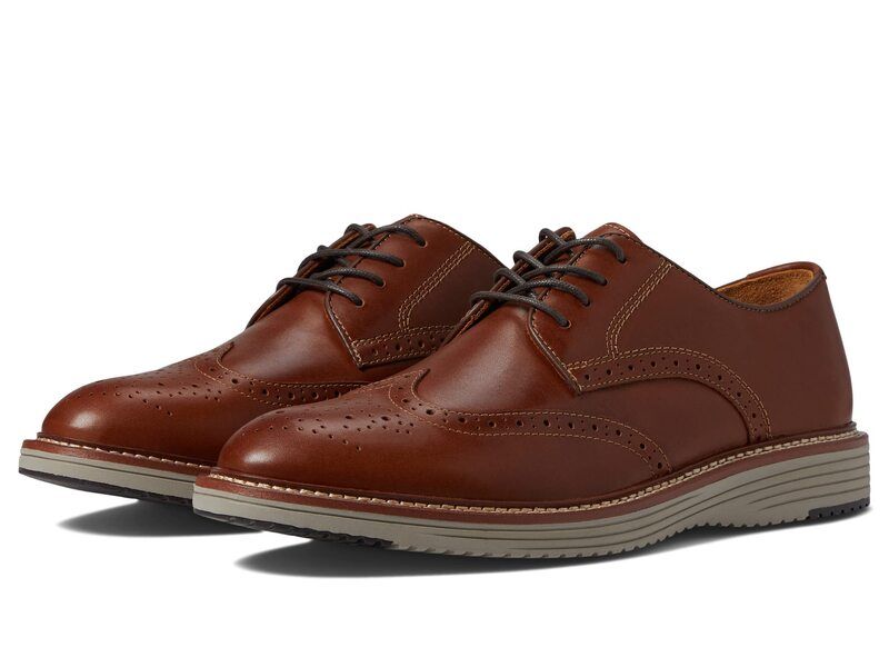 ジョンストンアンドマーフィー メンズ シューズ オックスフォード Johnston Murphy Upton Wing Tip Tan Full Grain タン