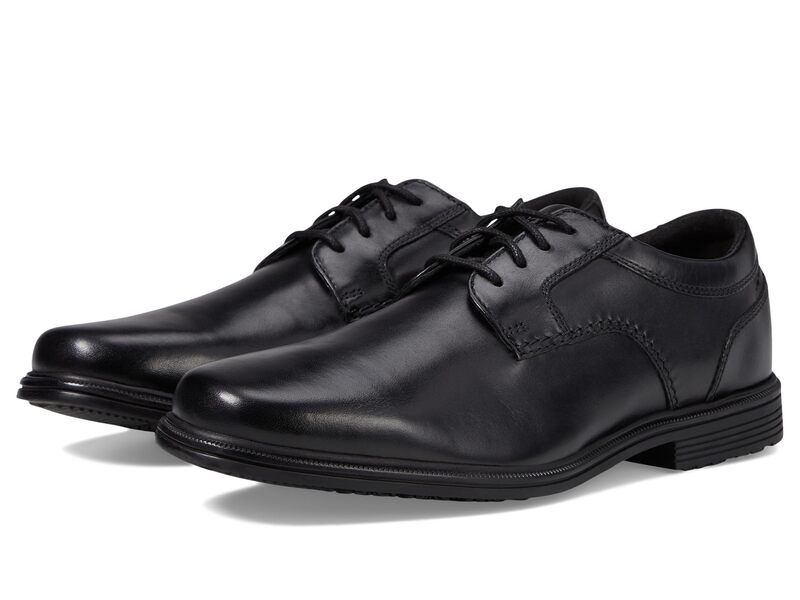 ロックポート メンズ シューズ オックスフォード Rockportaylor Waterproof Plain Toe Black ブラック