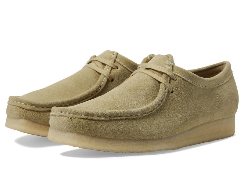 クラークス メンズ シューズ オックスフォード Clarks Wallabee Maple Suede