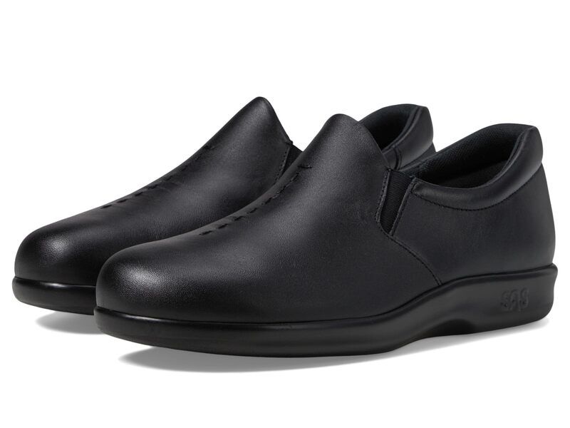 サス レディース シューズ スリッポン・ローファー Sas Viva Slip On Comfort Loafer Black ブラック