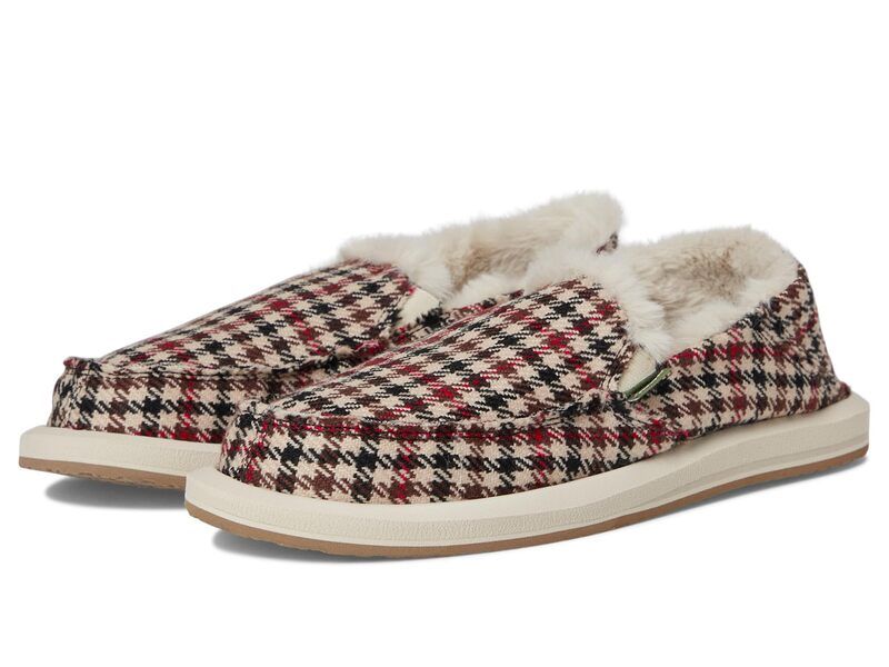 サヌーク レディース シューズ スリッポン・ローファー Sanuk Donna Plaid Chill Multi マルチカラー 9,344円