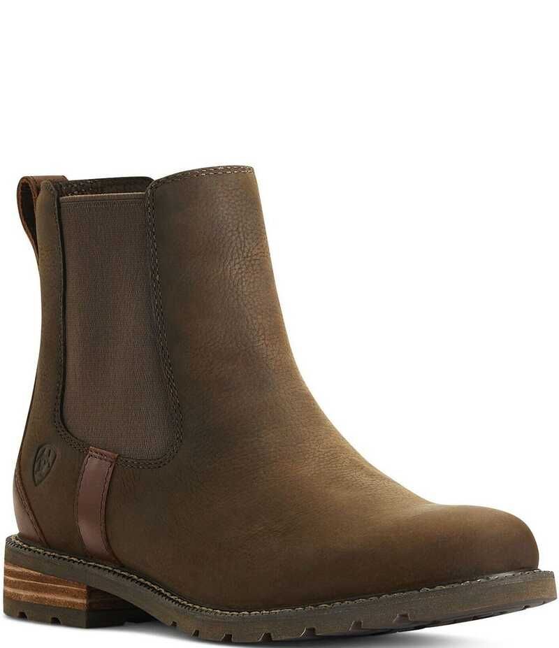 アリアト レディース シューズ ブーツ・レインブーツ チェルシー ブーツ レザー Ariat Womens Wexford Waterproof Leather Lug Sole Chelsea Bo 42,770円