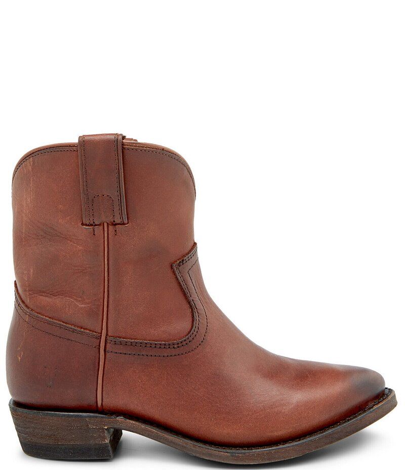 フライ レディース シューズ ブーツ・レインブーツ レザー Frye Billy Leather Western Booties Cognac 55,680円