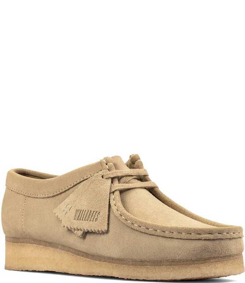 クラークス レディース シューズ オックスフォード スエード Clarks Original Wallabee Suede MocToe Oxfords Maple 33,020円