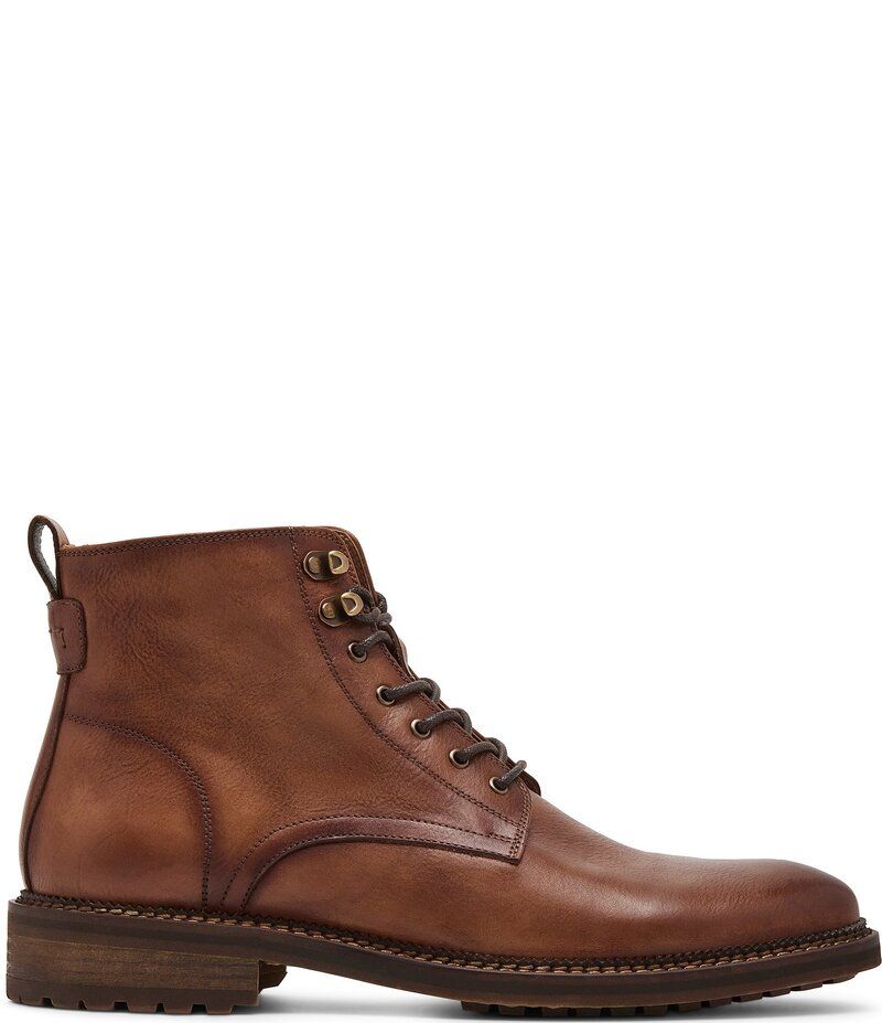 スティーブ マデン メンズ シューズ ブーツ・レインブーツ レザー Steve Madden Mens Noby Leather Boots Tan タン