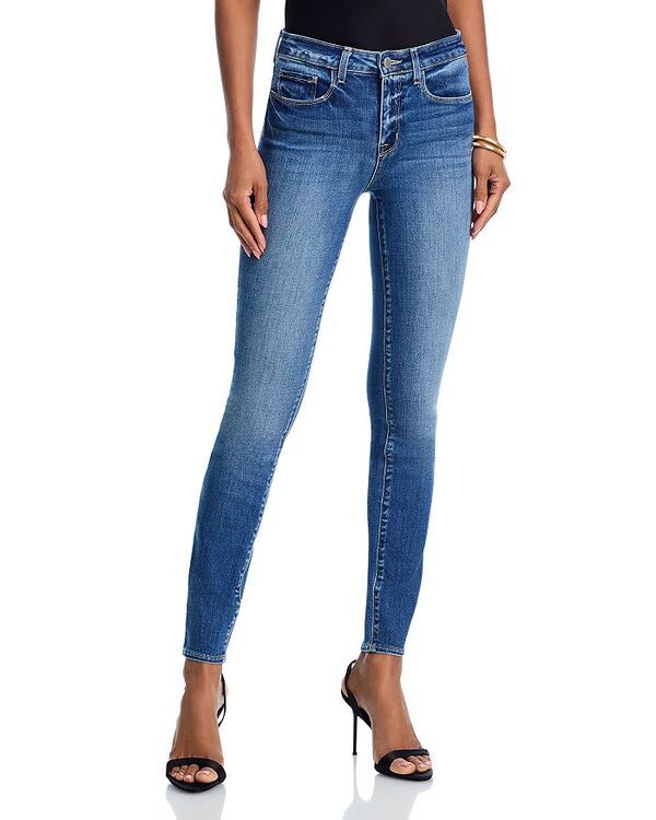 ラジャンス レディース ボトムス デニムパンツ ジーンズ LAGENCE Marguerite High Rise Skinny Jeans in Cambridge Cambridge