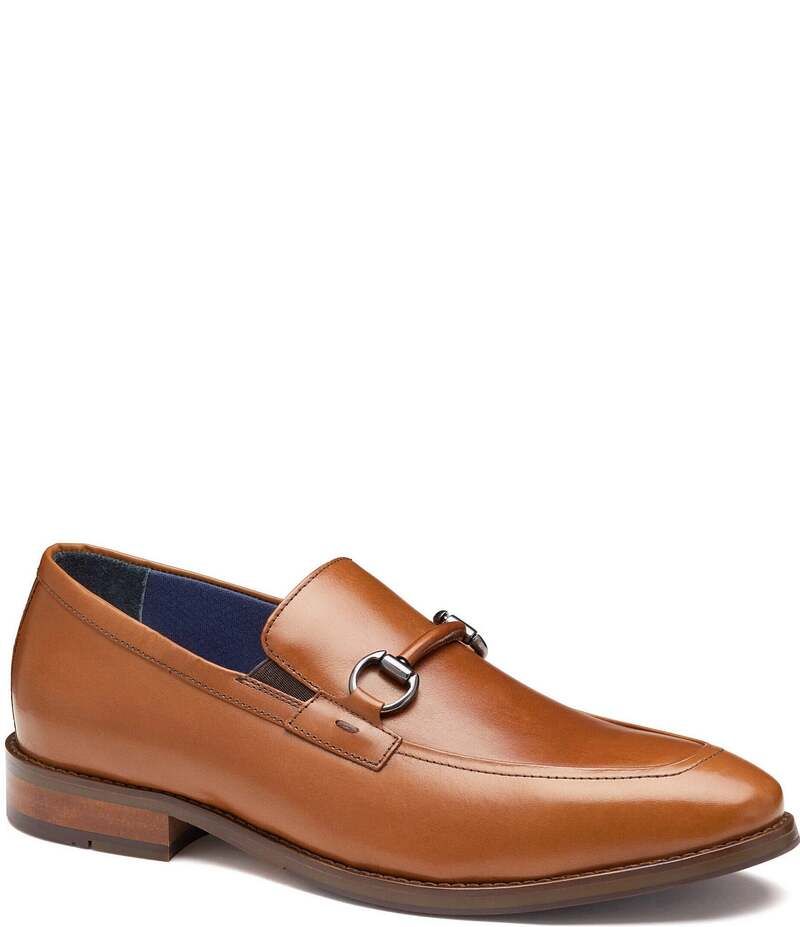 ジョンストンアンドマーフィー メンズ シューズ スリッポン・ローファー レザー ローファー Johnston Murphy Mens Landry Leather Bit Buckle Slip On 29,850円