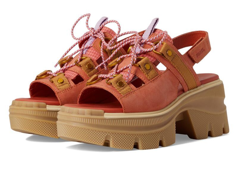 ソレル レディース シューズ ヒール プラットフォーム レース SOREL Rein CB Lace Platform TuscanGum 12,226円