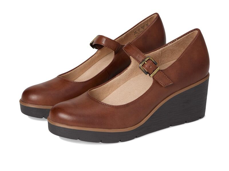 ナチュライザー レディース シューズ ヒール SOUL Naturalizer Adore Toffee Brown Faux Leather ブラウン