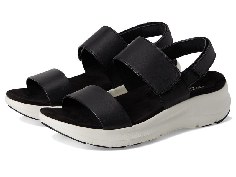 ロックポート レディース シューズ ヒール Rockport Qwera Black Leather ブラック