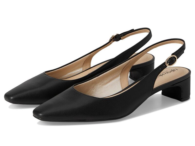 ライフストライド レディース シューズ ヒール Lifestride Lorena Black Faux Leat ブラック 16,635円