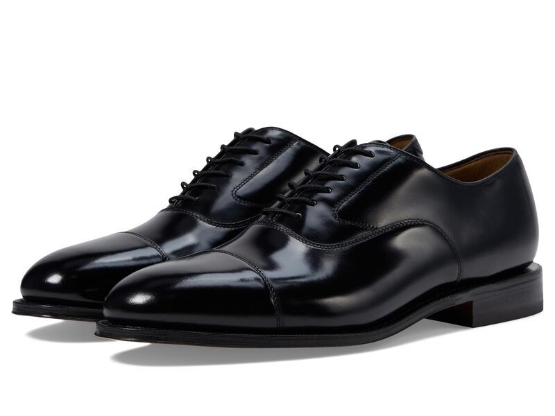 ジョンストンアンドマーフィー メンズ シューズ オックスフォード キャップ Johnston Murphy Melton Classic Dress Cap Toe Oxford Black Brus 42,120円