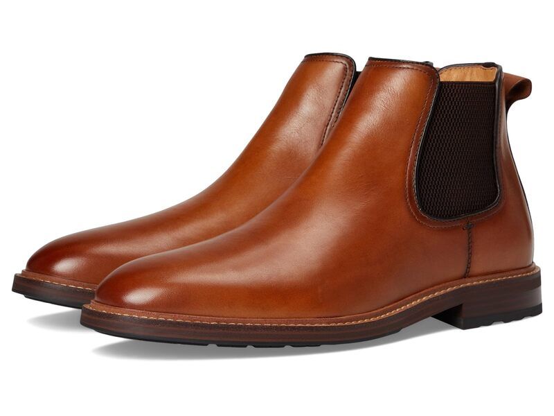 フローシャイム メンズ シューズ ブーツ・レインブーツ Florsheim Anthem Plain Toe Gore Bootsaddle Tan Smoo タン