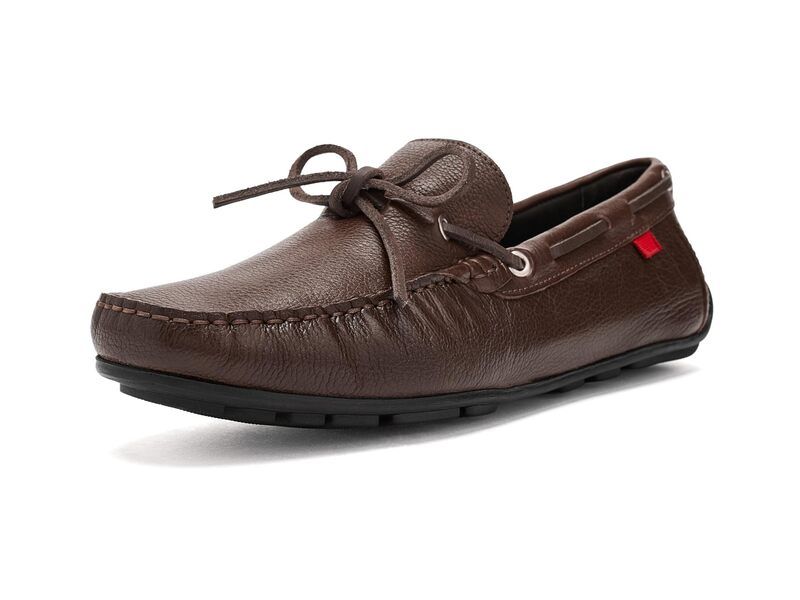 マークジョセフニューヨーク メンズ シューズ スリッポン・ローファー Marc Joseph New York Somerville Brown Grainy ブラウン