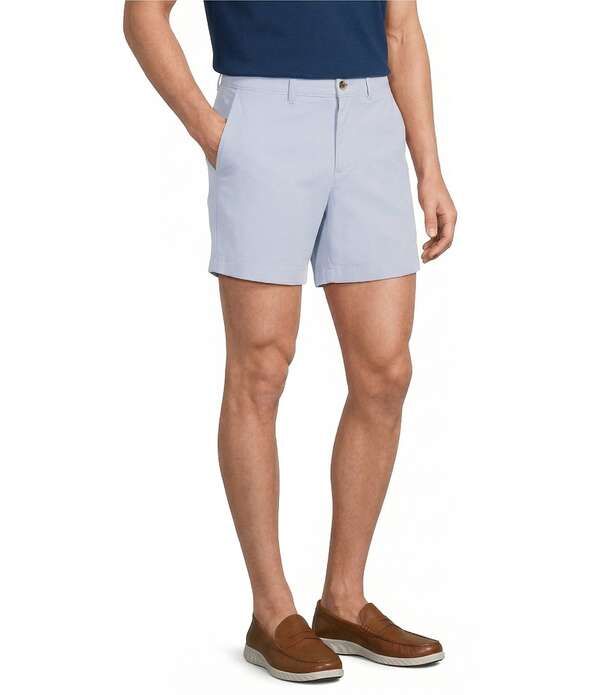 ラウンドトゥリーアンドヨーク メンズ ボトムス ハーフパンツ・ショーツ ショートパンツ Roundtree Yorke The Cloud Straight Fit Flat Front 5 Inse