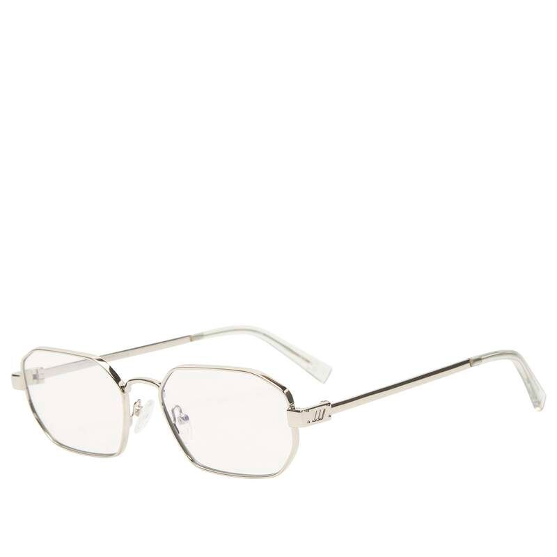 ルスペックス メンズ アクセサリー サングラス・アイウェア Le Specs Mythic Blue Light Optical Glassesilver Blue Light Lens ブルー