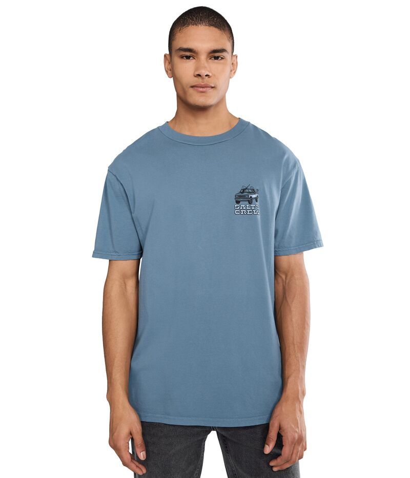 ソルティークルー メンズ トップス シャツ Salty Crew Truck Stop Classic Tee Slate スレート