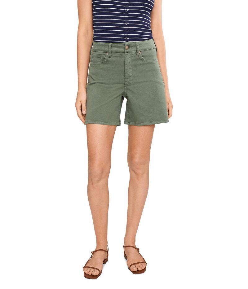 エヌワイディージェイ レディース ボトムス ハーフパンツ・ショーツ ショートパンツ Nydj Berkyn Shorts Desert Green グリーン