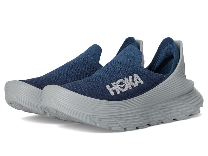 ホカオネオネ メンズ シューズ スニーカー HOKA Restore TC Varsity NavyStellar Grey グレー