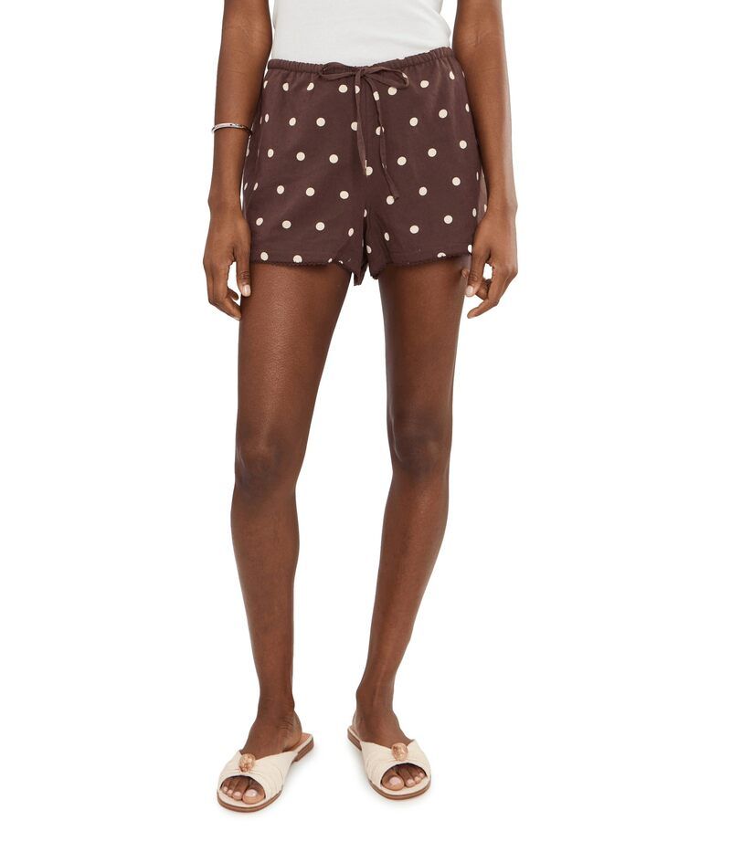 ビーチライオット レディース ボトムス ハーフパンツ・ショーツ ショートパンツ Beach Riot Birkley Shorts Brown Polka Dot ブラウン 20,985円