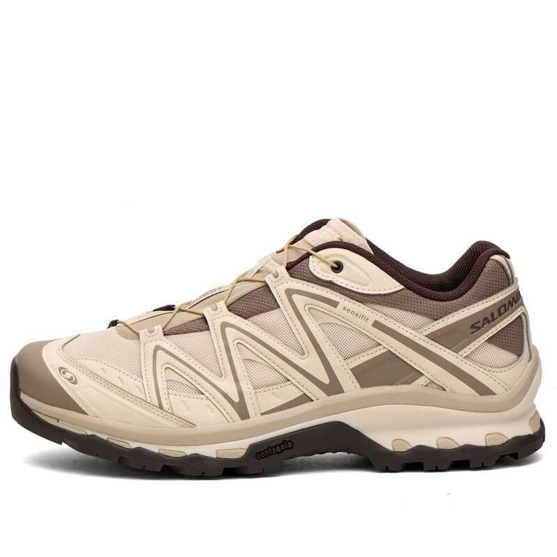 サロモン メンズ シューズ スニーカー Salomon XTQuest Sneaker Tapioca Walnut Black Coffee ブラック