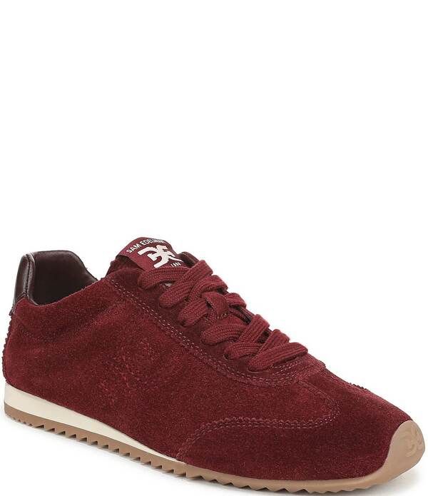 サムエデルマン レディース ボトムス カジュアルパンツ スニーカー スエード レース ロゴ Sam Edelman Isella Suede Logo Lace Up Sneakers French 27,548円