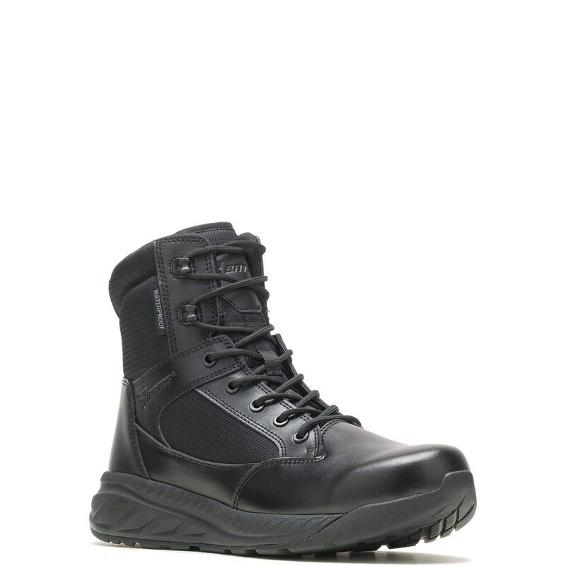 ベイツ メンズ シューズ ブーツ・レインブーツ トール Bates Footwear OpSpeed Tall Waterproof Black ブラック