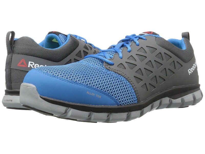 リーボック メンズ シューズ スニーカー Reebok Work Sublite Cushion Work SD BlueGrey グレー